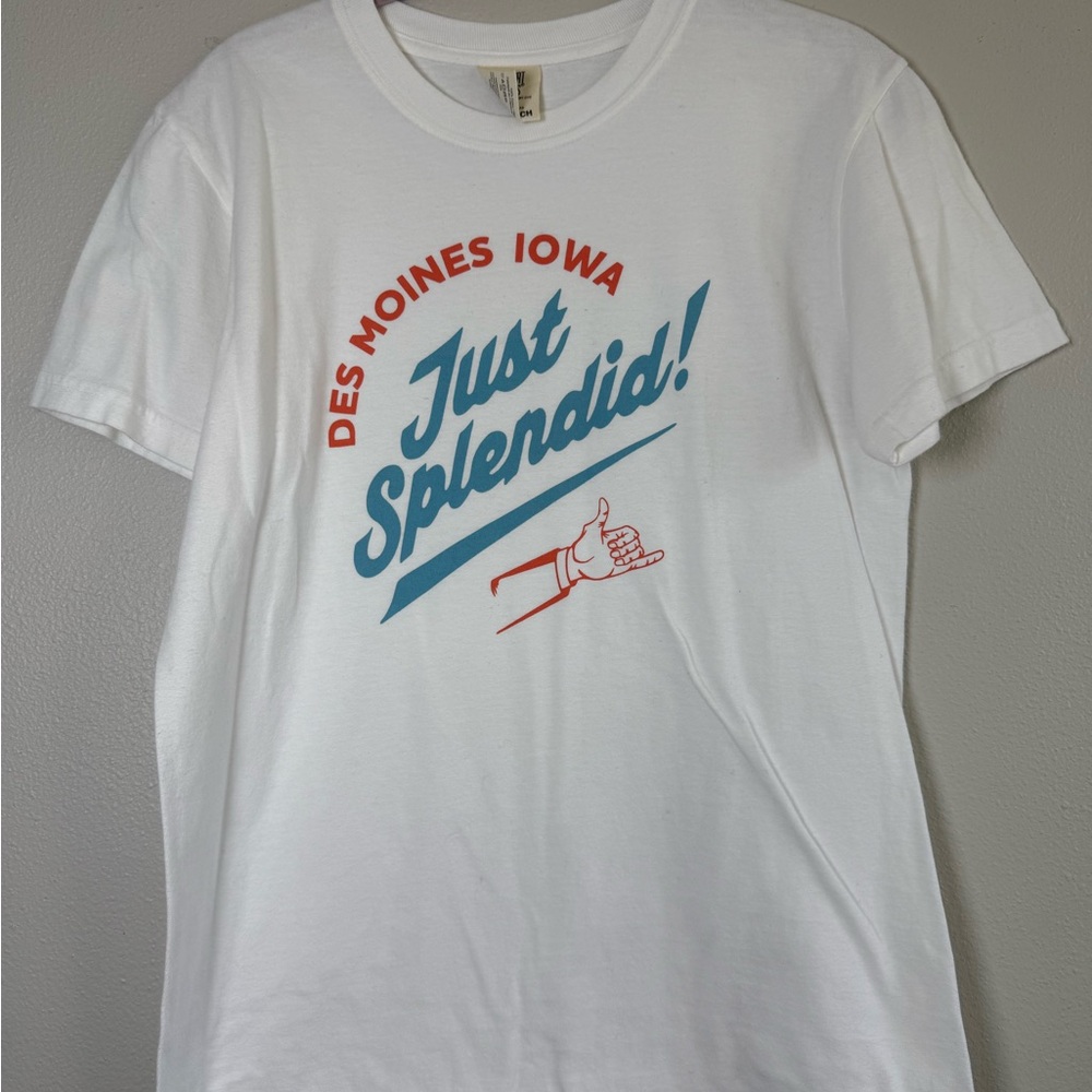 Sea Moines Iowa Comfort Colors Classic White Tee